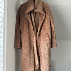 GAP Women's Brown Teddy Jacket